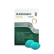 Packung von Kamagra Tabletten 100 mg